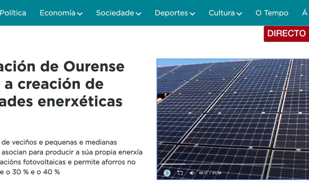 Salimos en la TVG!
